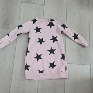 nununu Pink Star Kids Dress